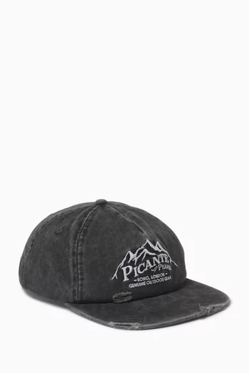 Logo Crew Cap in Cotton