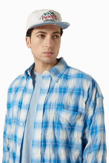 Logo Crew Cap in Cotton