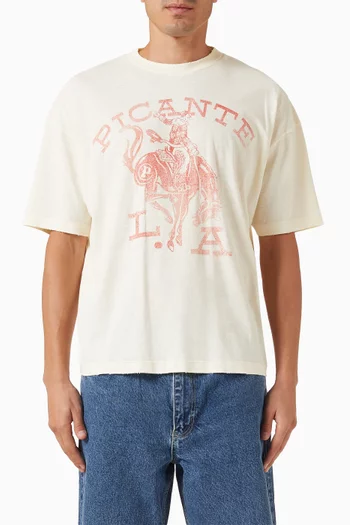 Cowboy T-shirt in Cotton & Hemp