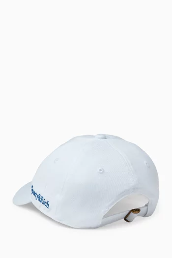 Drink More Water Hat in Cotton Twill