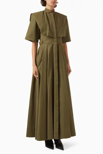 فستان نيا بنمط معطف ترنش