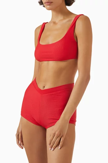 Rounded Edges Bikini Top