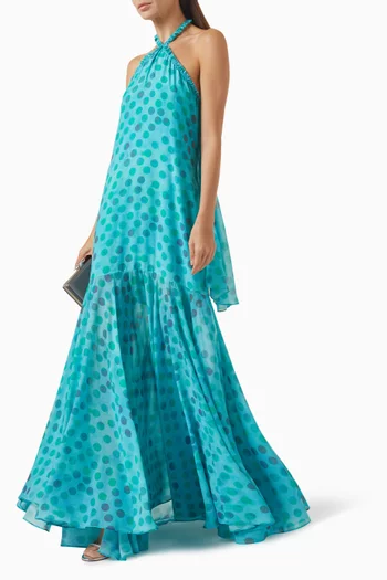 Eze Maxi Dress in Chiffon