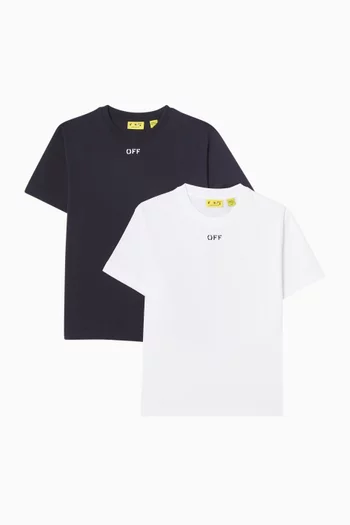Off Stamp T-shirt , Set of 2