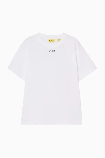 Diagonal Watercolour T-Shirt in Cotton