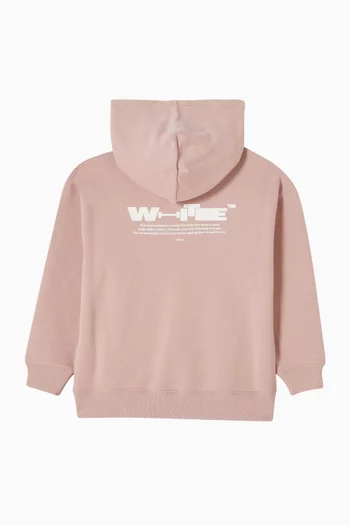 Graphic Hoodie in Cotton