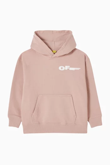 Graphic Hoodie in Cotton
