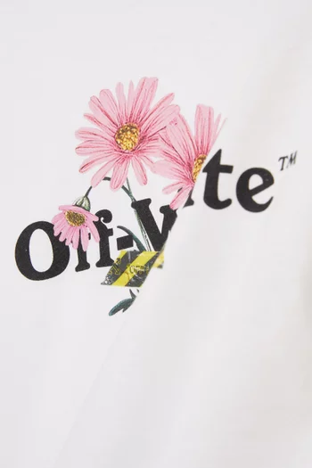 Daisy Logo T-shirt in Cotton