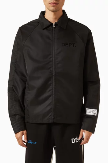 Montecito Logo-Embroidered Shell Jacket