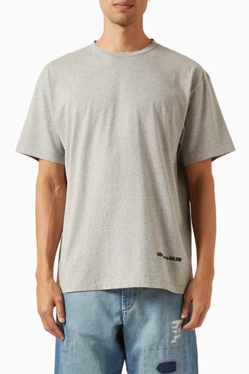 French Micro Logo T-shirt in Cotton