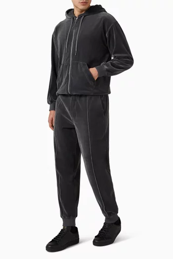 Sweatpants in Velour