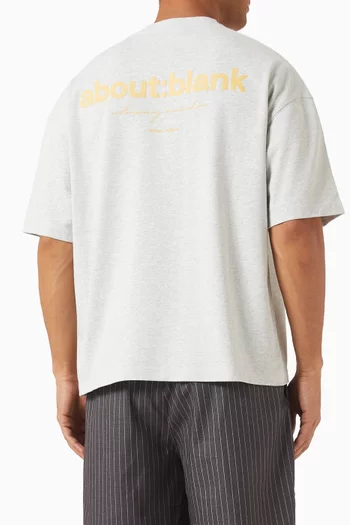 Box T-shirt in Cotton