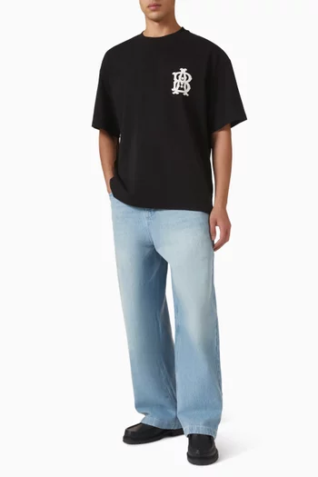 Monogram T-Shirt in Cotton