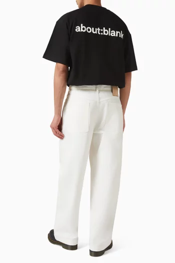 Reverse T-Shirt in Cotton