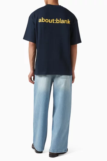 Reverse T-Shirt in Cotton