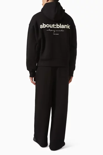 Box Hoodie in Heavyweight Cotton
