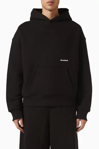 Box Hoodie in Heavyweight Cotton