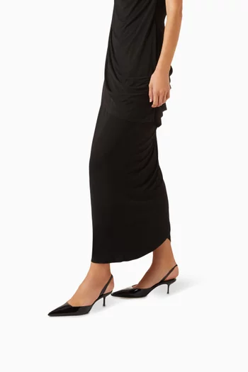 Poala 63 Slingback Pumps in Patent Leather