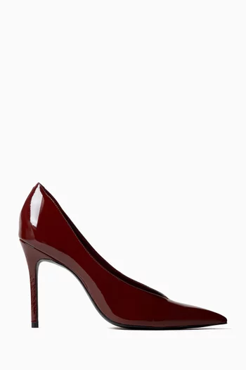 Claudia 100 Pumps in Patent Leather