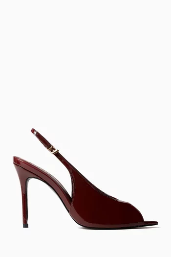 Ingrid 100 Sandals in Patent Leather
