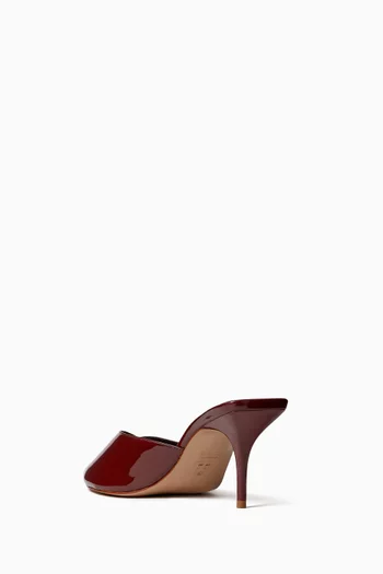 Ingrid 75 Mules in Patent Leather