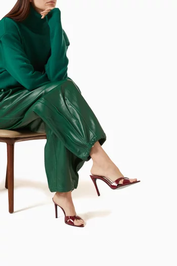 Maxie 110 Mules in Leather