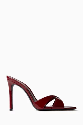 Maxie 110 Mules in Leather
