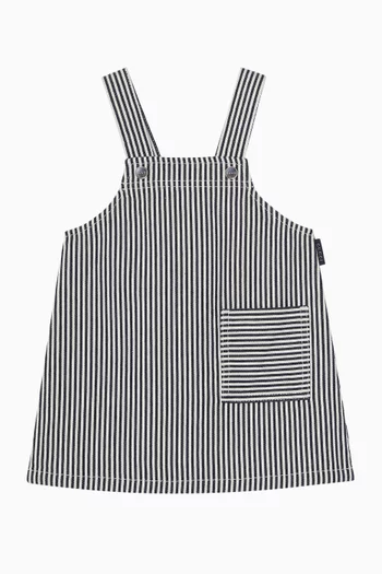 Striped Crest Dress
