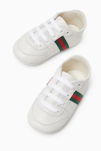 Baby Low-top Sneakers in Leather