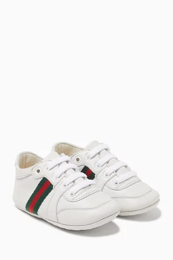 Baby Low-top Sneakers in Leather