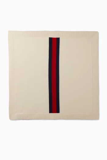 Web-striped Blanket