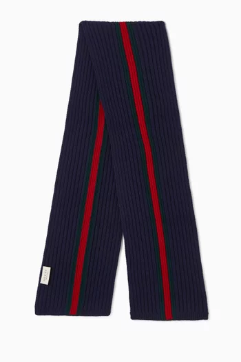 Long Striped Scarf