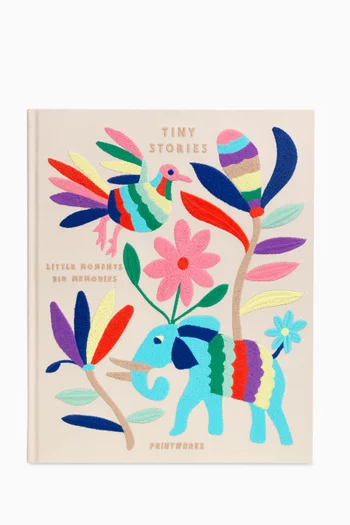 ألبوم صور للرضع مطرز بطبعة Tiny Stories
