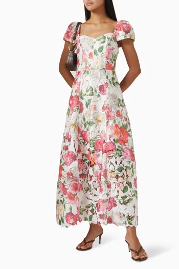 Roselle A-line Maxi Dress