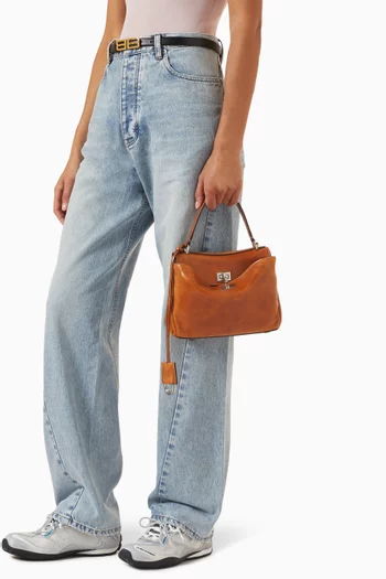 Mini Rodeo Handbag in Vegetable Tanned Lambskin