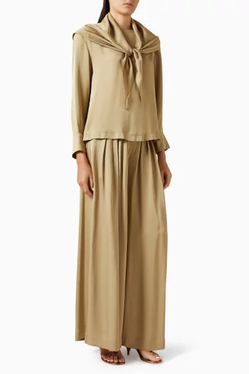 Scarf Co-ord Set in Acetate