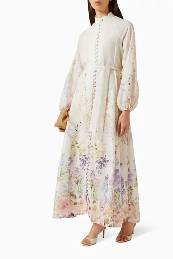 Floral Printed Maxi Dress