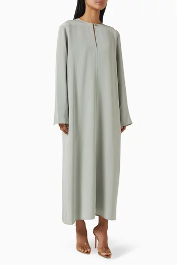 Punghia Dress in Silk-blend