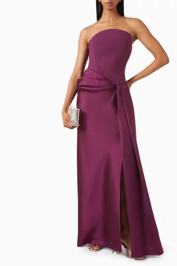 Seri Draped-waist Dress