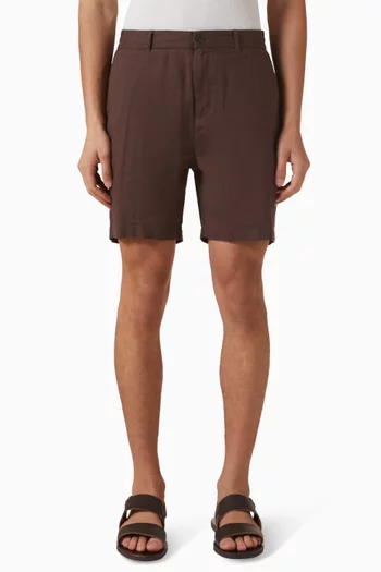 6" Shorts in Linen-blend