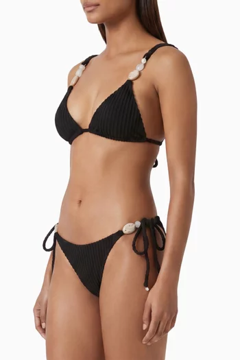 Kuna Bead-detail Bikini Top