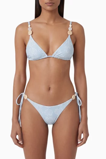 Kuna Bead-detail Bikini Top