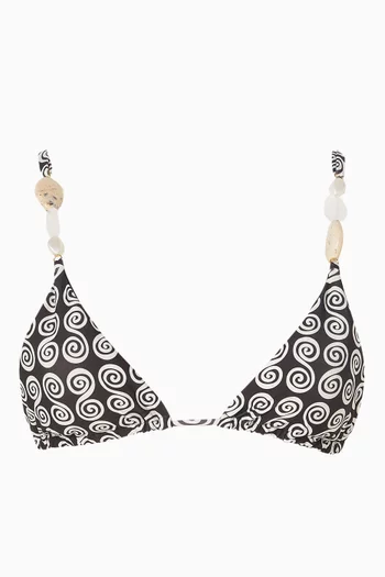 Kuna Bead-detail Bikini Top