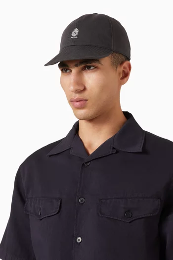 Old Gabardine Baseball Cap in Cotton