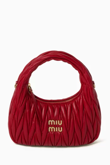 Wander Top-handle Bag in Matelasse Nappa Leather