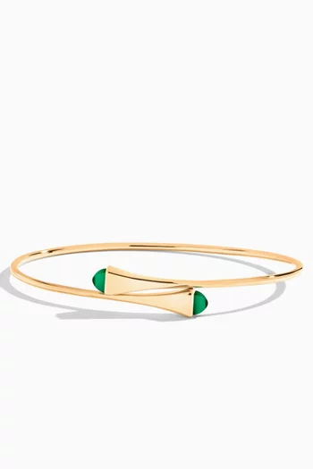 Cleo Agate Bracelet in 18kt Yellow Gold