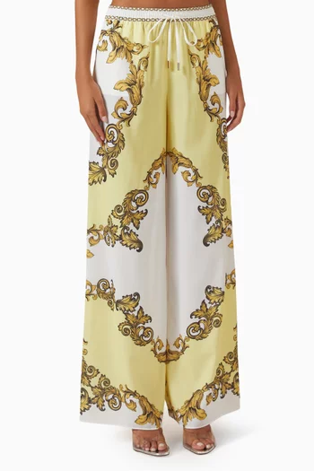 Ojai Wide-leg Pants in Georgette