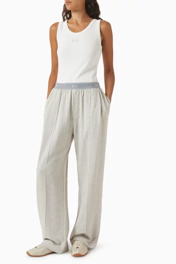 Signature Elasticated Pants in Cotton