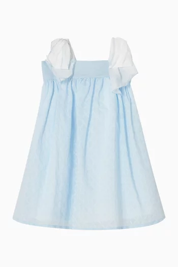 Self-tie Straps Dress