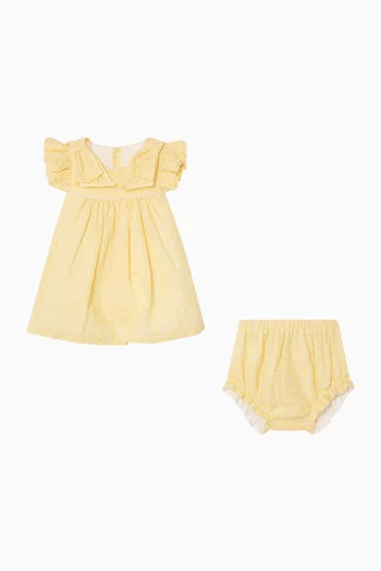 Ruffled Dress Set